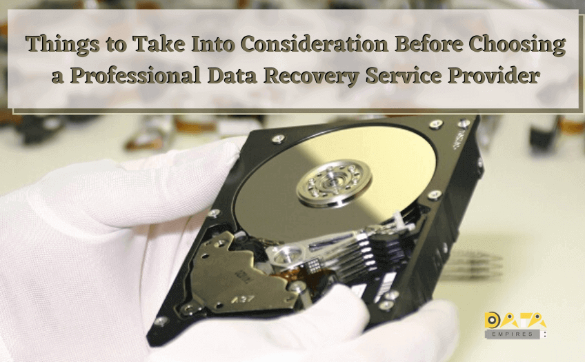 Data Recovery Service Provider